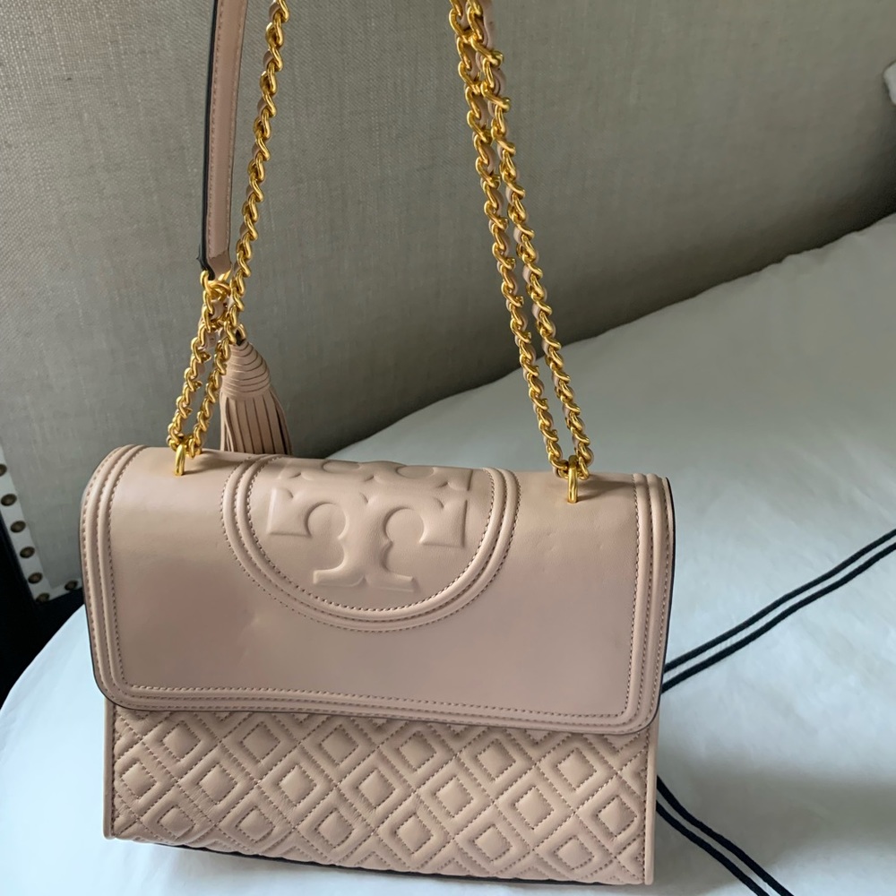 **NEW, NEVER USED** Tory Burch shoulder bag in blush pink